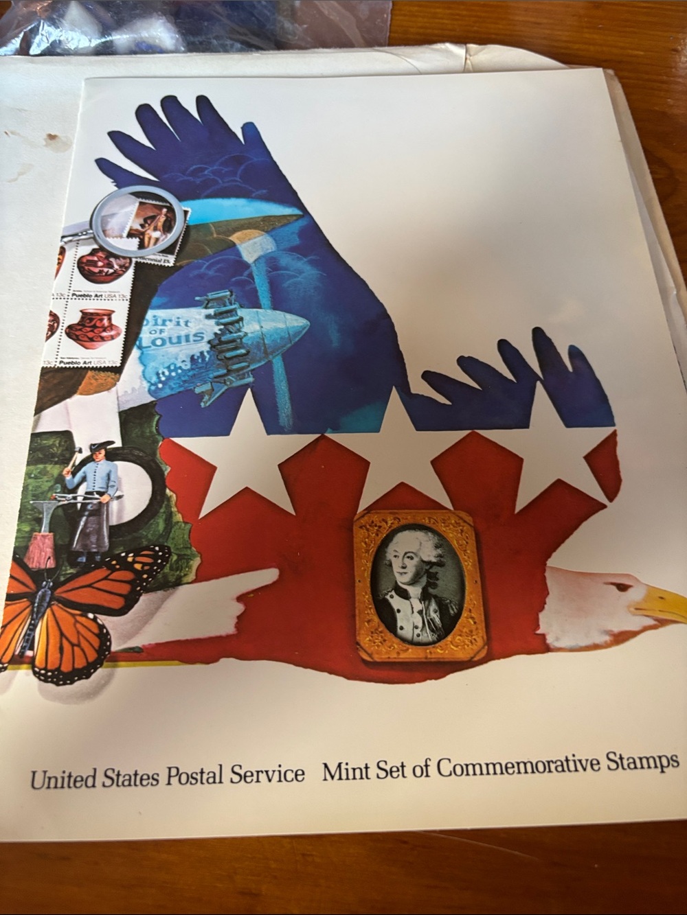 Red, White & Blue Commemorative Art Print